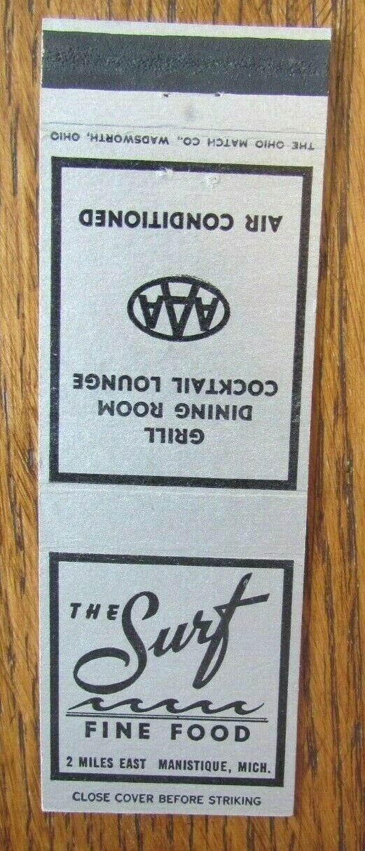 The Surf (Bayside Hotel) - Old Matchbook (newer photo)